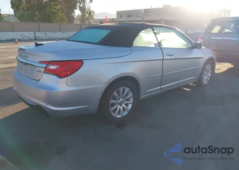 2012 Chrysler 200 Touring from USA, damaged, VIN 1C3BCBEG6CN261629